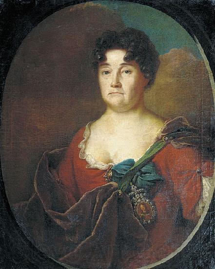 Aleksei Matveev Portrait of Anastasia Golicyna France oil painting art